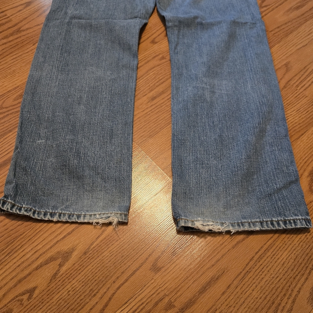 Levis 559 Jeans Men Denim Light Wash Relaxed Straight Fit Cotton Casual 36 X 32 - Picture 5 of 10